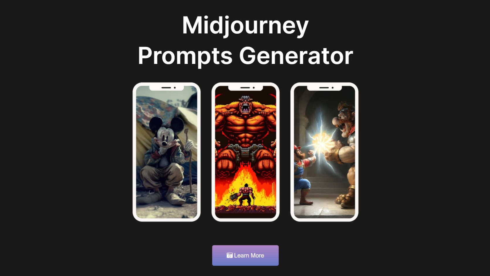 Midjourney Prompts Generator for Notion