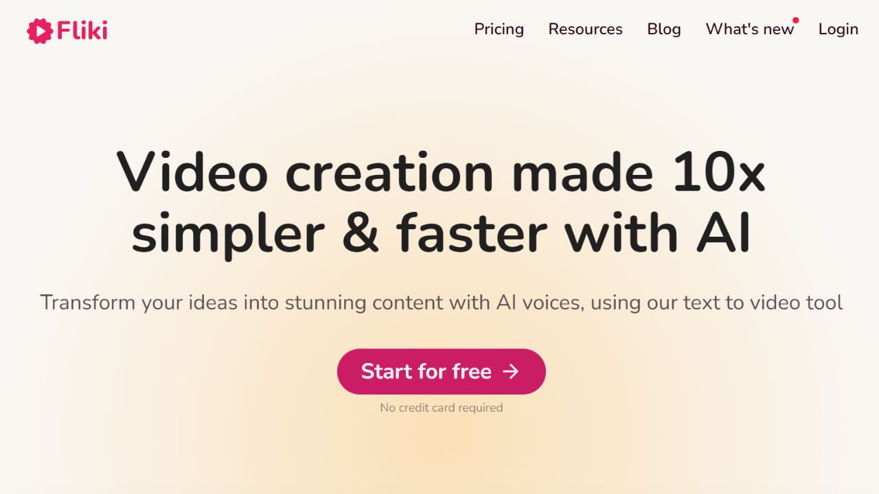 Fliki AI Review - Transforming Text into Engaging Videos