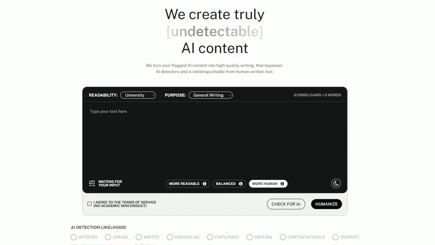 Undetectable AI Review - Human Like Content Generation Tool